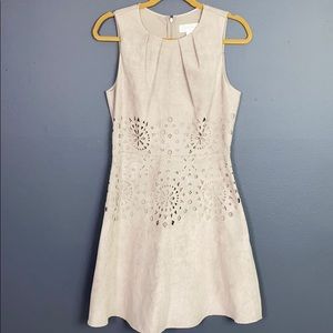 Jessica Simpson I Suede A Line Midi Dress Size 6